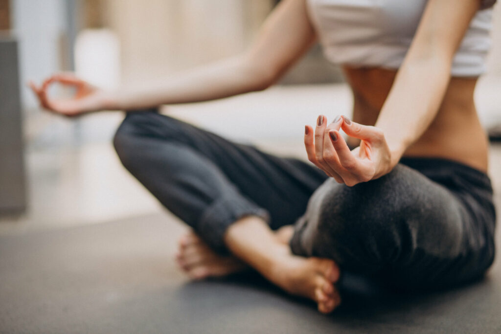 faire du yoga chez soi : respirer