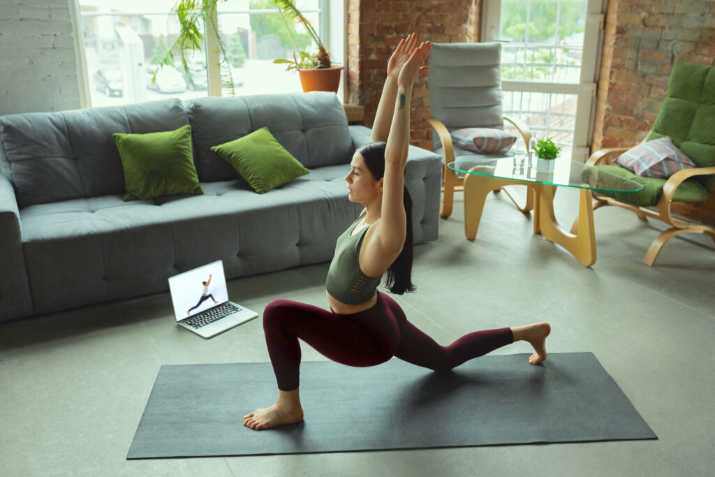 faire du yoga chez soi : vidéos