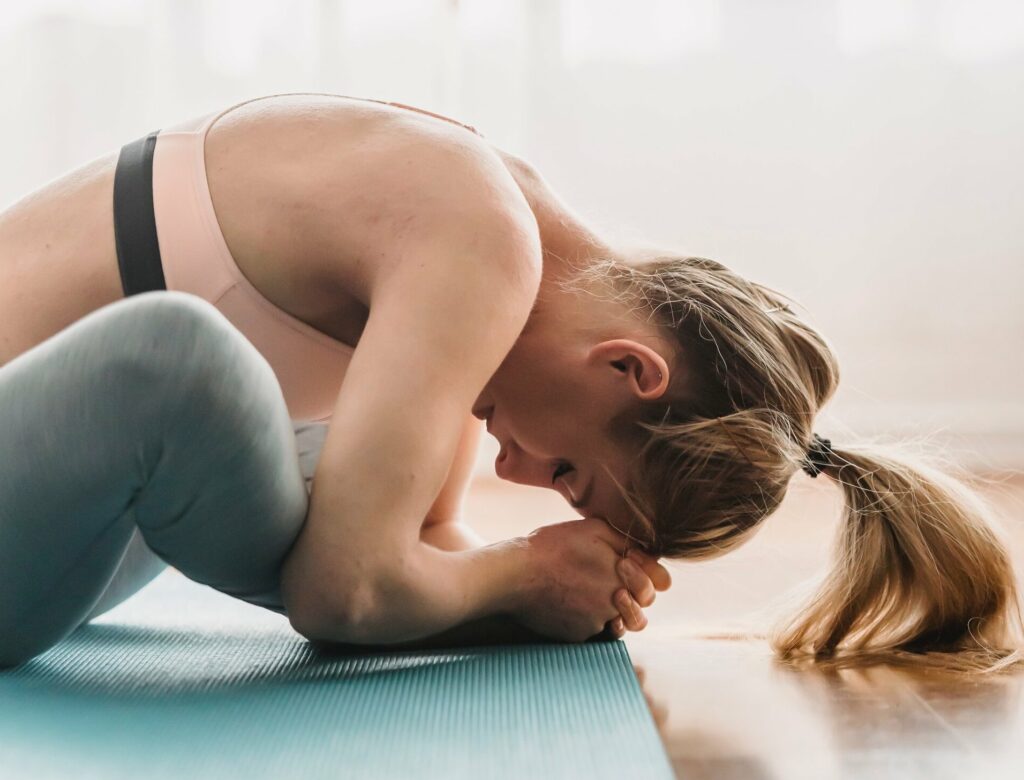 yoga pour mieux dormir : Supta Baddha Konasana